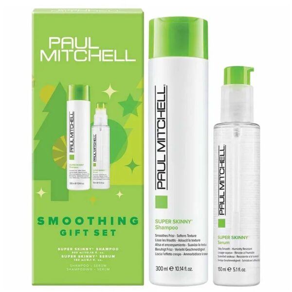 Paul Mitchell - Smoothing Gift Set Duo (Super Skinny Shampoo 300ml, Super Skinny Serum 150ml)