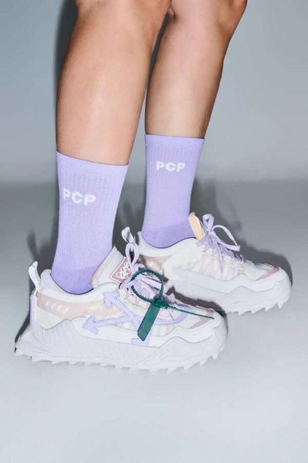 PCP Unisex Κάλτσες Μονόχρωμες Λιλά