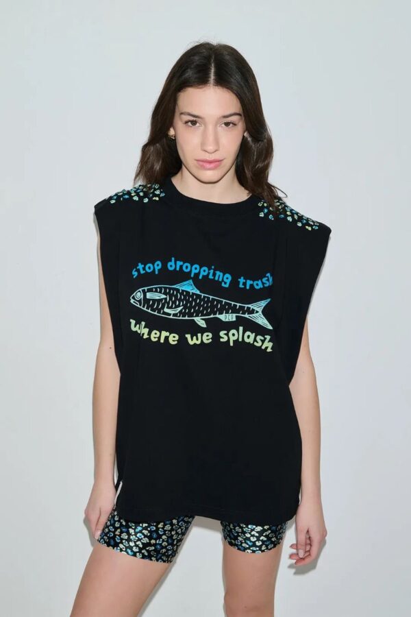 PCP Splash Sleeveless T-Shirt (One Size)