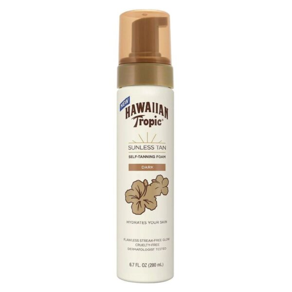 Hawaiian Tropic Sunless Tan Self-Tanning Foam - Dark (200ml)