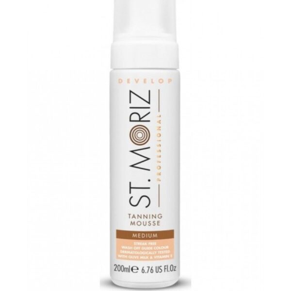St. Moriz Professional - Develop Tanning Mousse – Medium (200ml)