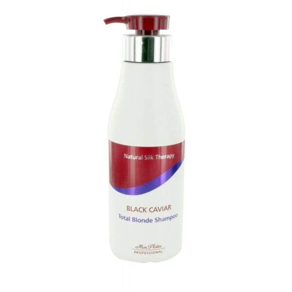 Mon Platin Professional - Natural Silk Therapy Black Caviar Total Blonde Shampoo (500ml)