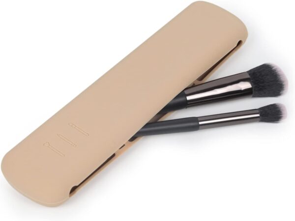 Bobby Warren Travel Makeup Brush Holder - Khaki (Small)
