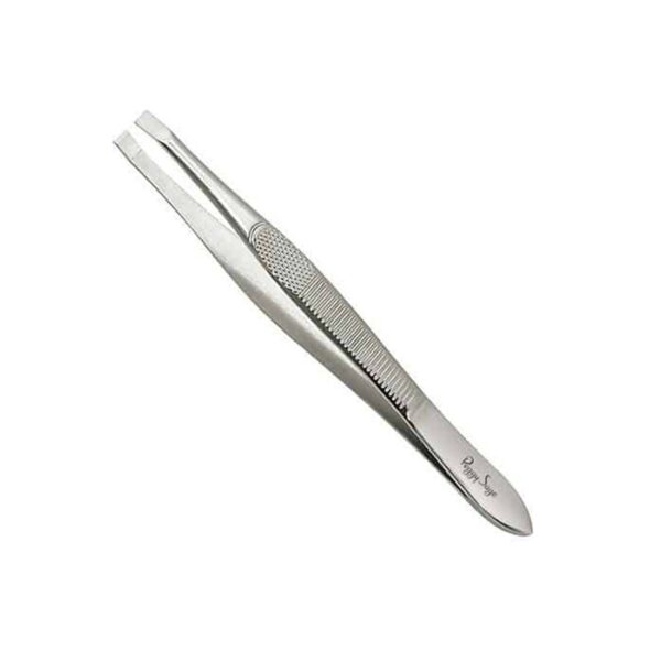 Peggy Sage - Professional Tweezers Square Grip (9cm)