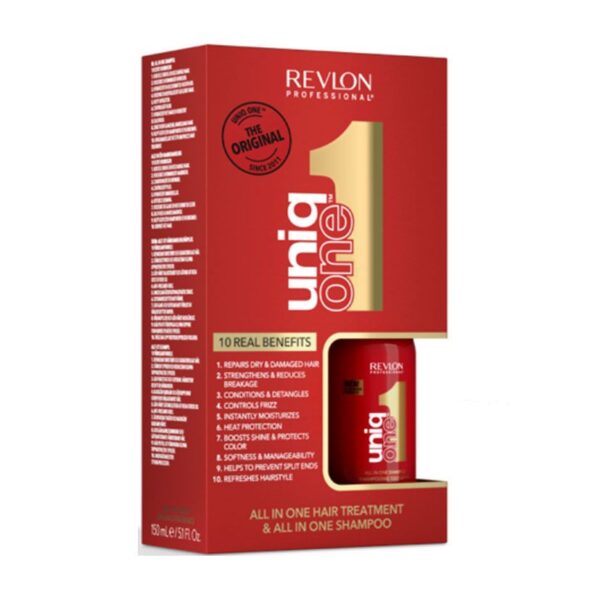 Uniq One Set - All in One Hair Treatment (150ml) & All in One Shampoo (100ML)