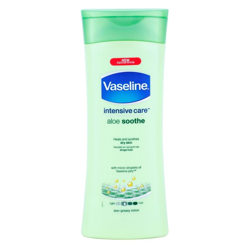Vaseline Aloe Soothe ενυδατικό γαλάκτωμα σώματος με αλόη βέρα 400 ml