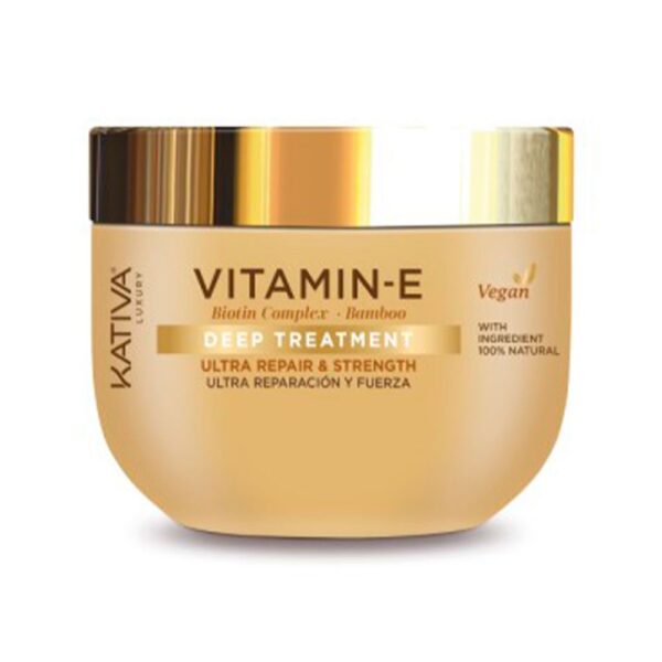 Kativa Luxury Vitamin-E Biotin Complex + Bamboo Deep Treatment (300ml)