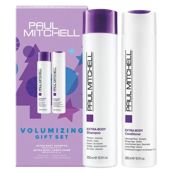 Paul Mitchell - Volumizing Gift Set Duo (Extra-Body Shampoo 300ml, Extra- Body Conditioner 300ml)