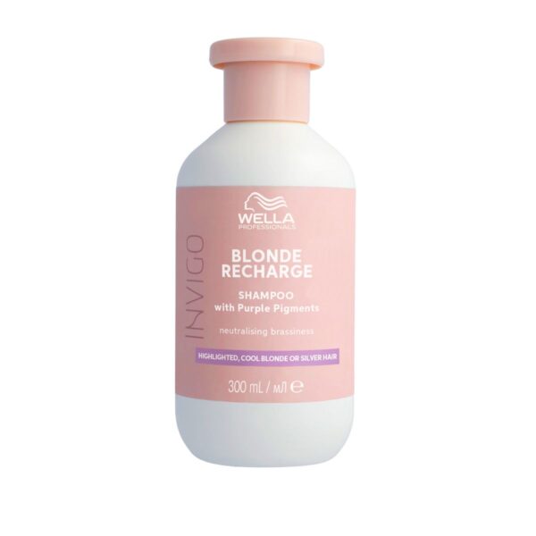 Wella Professionals Invigo Blonde Recharge Shampoo with Purple Pigments (300ml)