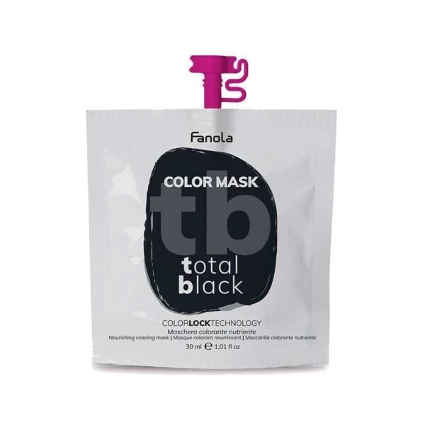 Fanola Color Mask - Total Black (30ml)